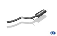 FOX Vorschalldämpfer passend für Peugeot 206 S16/206cc S16 FOX Vorschalldämpfer passend für Peugeot 206 S16/206cc S16