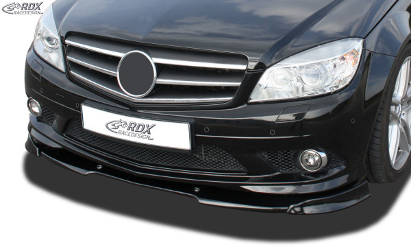 RDX Frontspoiler VARIO-X für MERCEDES C-Klasse W204 / S204 AMG-Styling -2011 (Passend an Fahrzeuge m