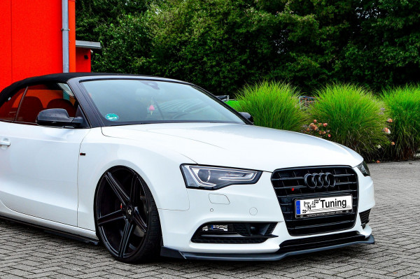Cup Frontspoilerlippe mit Wings passend für Audi A5 B8 Facelift Bj. 2011–2016