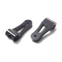 TRW Lenkrohraufnahme MCL40LAS Aluminium schwarz eloxiert, Höhe 40 mm, für Relaxbar TRW Lenkrohraufnahme MCL40LAS Aluminium schwarz eloxiert, Höhe 40 mm, für Relaxbar