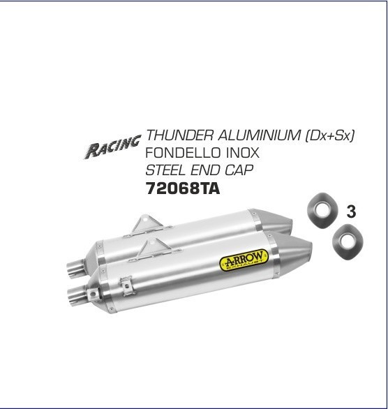 Arrow Thunder Aluminium SWM SUPERDUAL 600 '17-18
