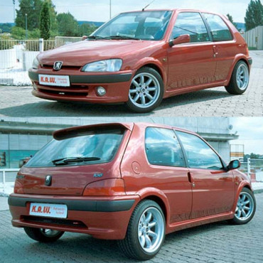K.A.W. Tieferlegungsfedern passend für Peugeot 106 Limousine (09/1991–05/2005)