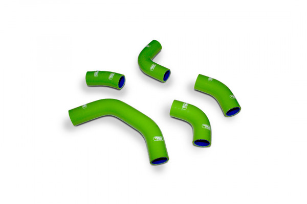 SAMCO SPORT Siliconschlauch Kit grün passend für Kawasaki ZX10R ZX10RR 2021-2024