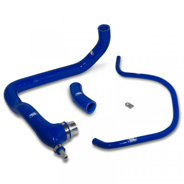 SAMCO SPORT Siliconschlauch Kit Thermostat Bypass blau für Yamaha YZF-R1 M MT10 Modelljahr 2015-2020