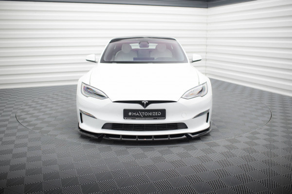 Front Ansatz V.1 passend für Tesla Model S Plaid Mk1 Facelift