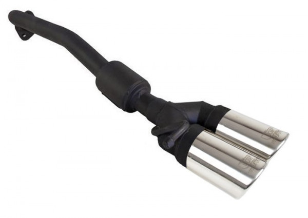 Ulter Sportauspuff passend für Suzuki Swift VI 2017-2020 2 Endrohre rund Ø70