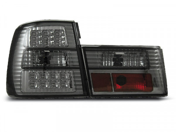 LED Rücklichter grau passend für BMW E34 02.88-12.95 Limousine