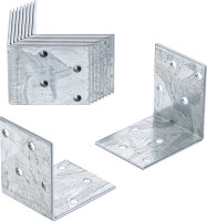 Winkelverbinder 50 x 50 x 40 mm 10-tlg. verzinkt Winkelverbinder 50 x 50 x 40 mm 10-tlg. verzinkt