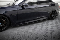 Seitenschweller Ansatz Für BMW 5er F10/ F11 M-POWER/ M Paket Schwarz Hochglanz