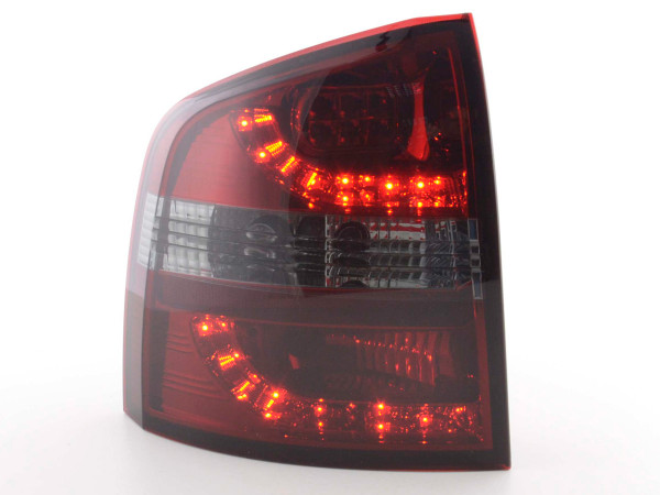 LED Rückleuchten Set Skoda Octavia Combi Typ 1Z 05-12 rot/schwarz