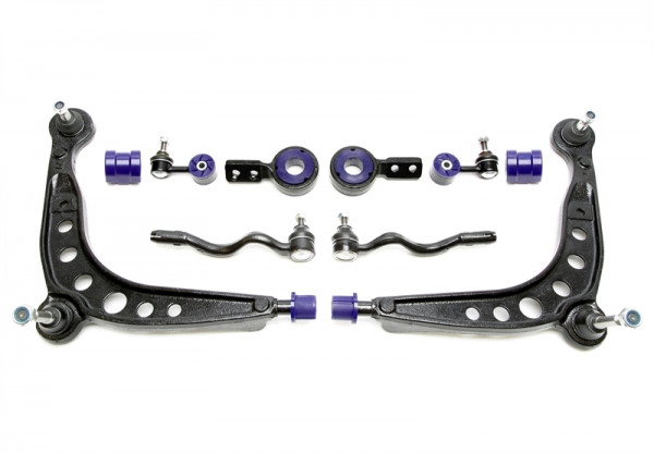 TA Technix Querlenker Set mit PU Buchsen passend für BMW 3er Serie E36 Compact / 3er Serie E36 / Z3