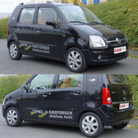 K.A.W. PlusKit Sportfahrwerk passend für Opel Agila H00 K.A.W. PlusKit Sportfahrwerk passend für Opel Agila H00