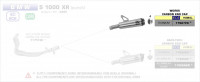 Arrow Works Titan Endschalldämpfer passend für BMW S 1000 XR 20-21 Arrow Works Titan Endschalldämpfer passend für BMW S 1000 XR 20-21
