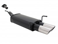Novus Sportauspuff passend für Opel Astra G CC Fließheck 2x76mm SR-Design Novus Sportauspuff passend für Opel Astra G CC Fließheck 2x76mm SR-Design