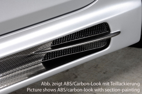 Rieger Seitenschweller links carbon look für VW Alhambra (7MS)