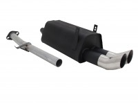 Novus Sportauspuff passend für BMW 3er E36 316 / 318 2x76mm DTM Novus Sportauspuff passend für BMW 3er E36 316 / 318 2x76mm DTM