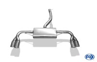 FOX Endschalldämpfer passend für BMW X3 F25 2x90 Typ 17 rechts/links FOX Endschalldämpfer passend für BMW X3 F25 2x90 Typ 17 rechts/links