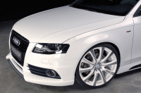 Rieger Spoilerschwert carbon look für Audi A4 (B8/B81) Lim. 11.07-12.11 (bis Facelift) Ausführung: Schwarz matt