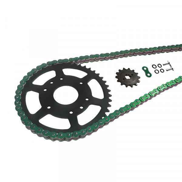 EK-Chain Kettensatz 530 MVXZ-2 für Yamaha YZF1000R1 Typ RN01 / RN04 / RN09 Modelljahr 1998-2003 Farb