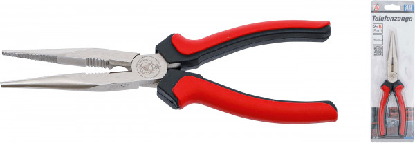 Telefonzange gerade 200 mm