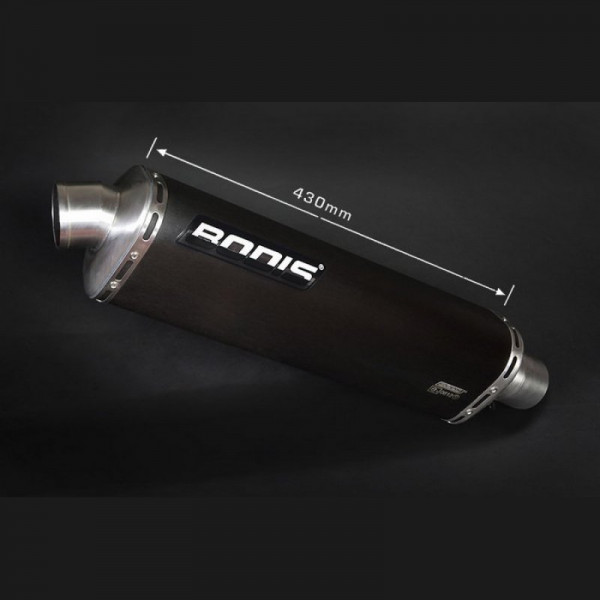 Bodis Three Tec Endschalldämpfer passend für Suzuki Hayabusa 2008-2016