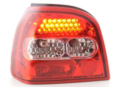 LED Rückleuchten Set VW Golf 3 Typ 1HXO 92-97 klar/rot 