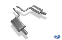 FOX Endschalldämpfer passend für Audi A4 B6 quattro - 1x90 Typ 17 rechts/links FOX Endschalldämpfer passend für Audi A4 B6 quattro - 1x90 Typ 17 rechts/links