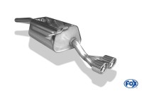 FOX Endschalldämpfer passend für VW Caddy III - 2x80 Typ 17 FOX Endschalldämpfer passend für VW Caddy III - 2x80 Typ 17