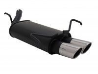 Novus Sportauspuff passend für Opel Corsa C 2x76mm SR-Design Novus Sportauspuff passend für Opel Corsa C 2x76mm SR-Design