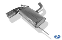 FOX Endschalldämpfer 2x76 Typ 17 passend für VW Scirocco 13 FOX Endschalldämpfer 2x76 Typ 17 passend für VW Scirocco 13