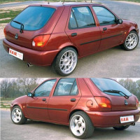 K.A.W. PlusKit Sportfahrwerk passend für Ford Fiesta JBS/JAS ab 08/1995 bis 01/2002 K.A.W. PlusKit Sportfahrwerk passend für Ford Fiesta JBS/JAS ab 08/1995 bis 01/2002