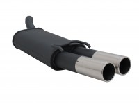 Novus Sportauspuff passend für Opel Tigra A 2x76mm Novus Sportauspuff passend für Opel Tigra A 2x76mm