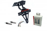 alpha Technik Kennzeichenhalter-Blinker-Kit passend für KTM 690 SMC R ab Modelljahr 2019 alpha Technik Kennzeichenhalter-Blinker-Kit passend für KTM 690 SMC R ab Modelljahr 2019