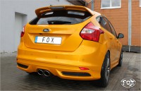 FOX Endschalldämpfer quer 2x115x85 Typ 32 passend für Ford Focus III ST Diesel FOX Endschalldämpfer quer 2x115x85 Typ 32 passend für Ford Focus III ST Diesel