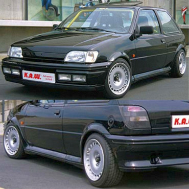 K.A.W. PlusKit Sportfahrwerk für Ford Fiesta alle inkl. Turbo GFJ ab 03/1989 bis 01/1997