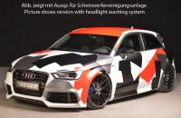 Rieger Spoilerstoßstange für Audi A3 (8V) 3-tür. (Schrägheck 8V1) 07.12-08.16 (bis Facelift)