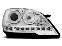 Scheinwerfer Tageslicht Chrom passend für Mercedes W164 M-Klasse Scheinwerfer Tageslicht Chrom passend für Mercedes W164 M-Klasse