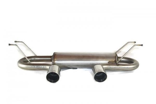 Ulter Sportauspuff passend für Mazda MX5 ND 2014–2022 2 Duplex Endrohre rund Ø90