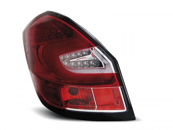 Led Bar Rücklichter rot weiß passend für Skoda Fabia Ii 07-06.14