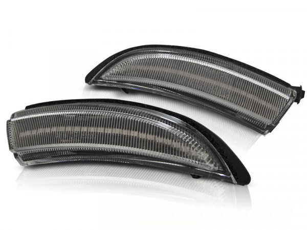 Dynamische LED Blinker Weiß passend für Ford Fiesta Mk7 13-16