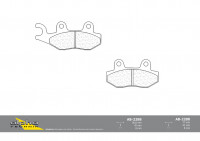alpha Technik Sintermetall Bremsbelag Straße mit ABE passend für diverse Modelle alpha Technik Sintermetall Bremsbelag Straße mit ABE passend für diverse Modelle