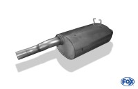 FOX Endschalldämpfer Ø70mm Typ 53 passend für Mercedes SL R129 FOX Endschalldämpfer Ø70mm Typ 53 passend für Mercedes SL R129