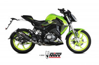 MIVV Komplettanlage GP Edelstahl Schwarz passend für KEEWAY RKF 125 21-23 MIVV Komplettanlage GP Edelstahl Schwarz passend für KEEWAY RKF 125 21-23