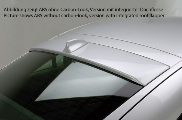 Rieger Heckscheibenblende carbon look für Audi TT (8N) Coupé
