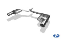 FOX Endschalldämpfer passend für Audi A4 B8 Limousine/Avant S-Line FOX Endschalldämpfer passend für Audi A4 B8 Limousine/Avant S-Line