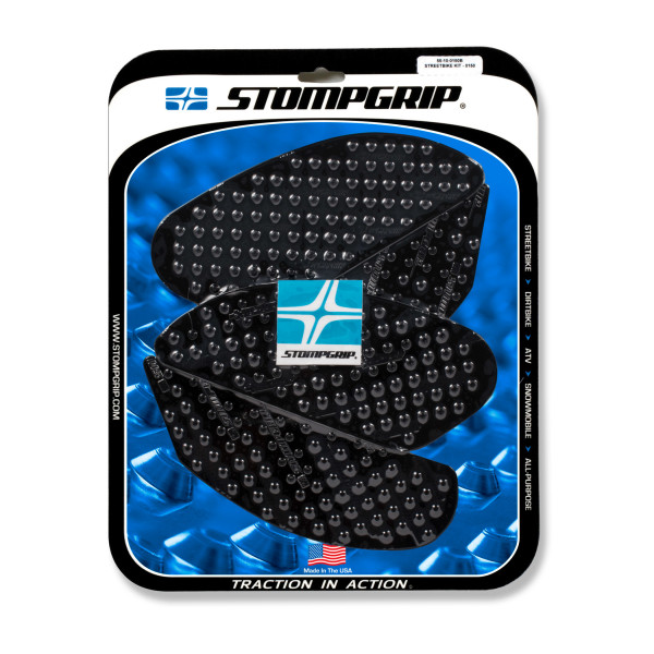 Stompgrip Traction Pad für Kawasaki Ninja H2 SX 18-22 Volcano Schwarz