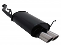 Novus Sportauspuff passend für BMW E36 Compact 316i 2x76mm SR-Design Novus Sportauspuff passend für BMW E36 Compact 316i 2x76mm SR-Design