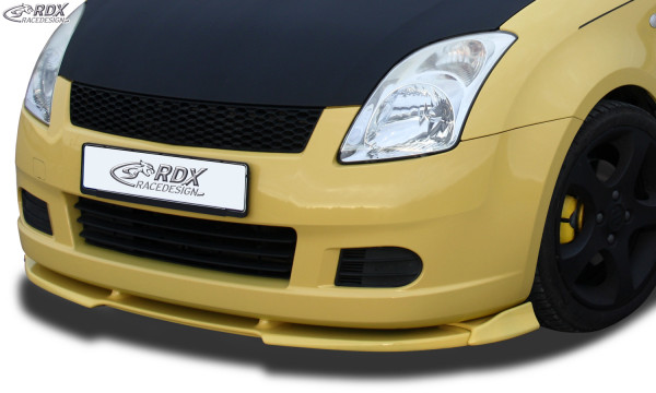 RDX Frontspoiler VARIO-X für SUZUKI Swift MZ/EZ 2005-2008 Frontlippe Front Ansatz Vorne Spoilerlippe