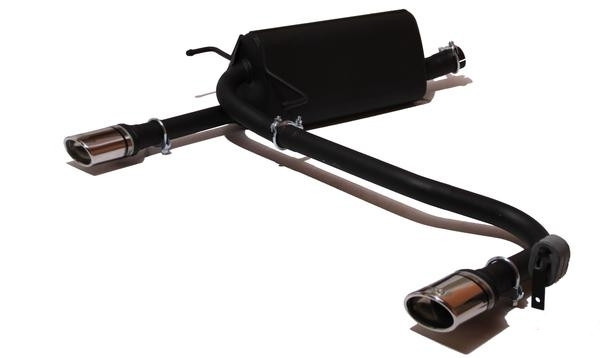 Ulter Sportauspuff passend für Opel Astra H Diesel Combi 2004-2009 mit Duplex Endrohren 95×65