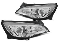 Scheinwerfer Chrom Röhrenlicht passend für Opel Astra J 2010-2015 Scheinwerfer Chrom Röhrenlicht passend für Opel Astra J 2010-2015